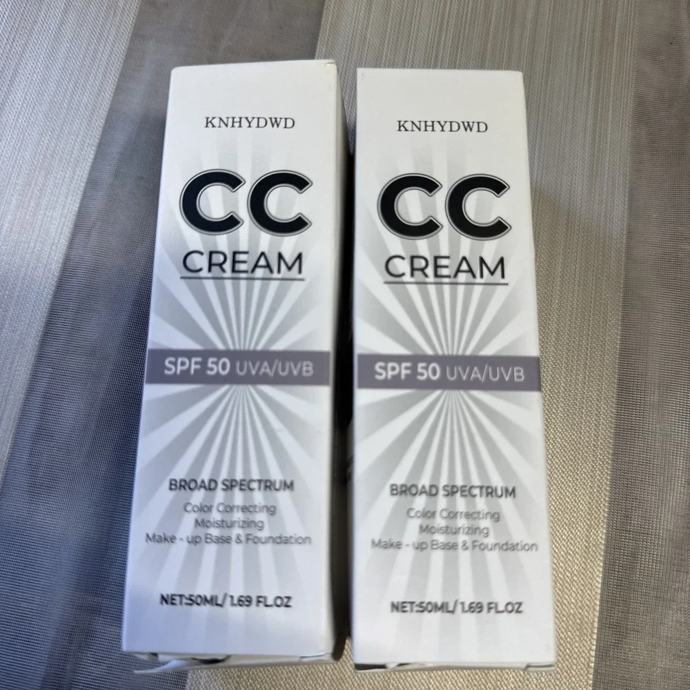 2 Pack CC Cream Broad Spectrum ColorCorrecting Base Foundation‎ Dark 11/28 exp